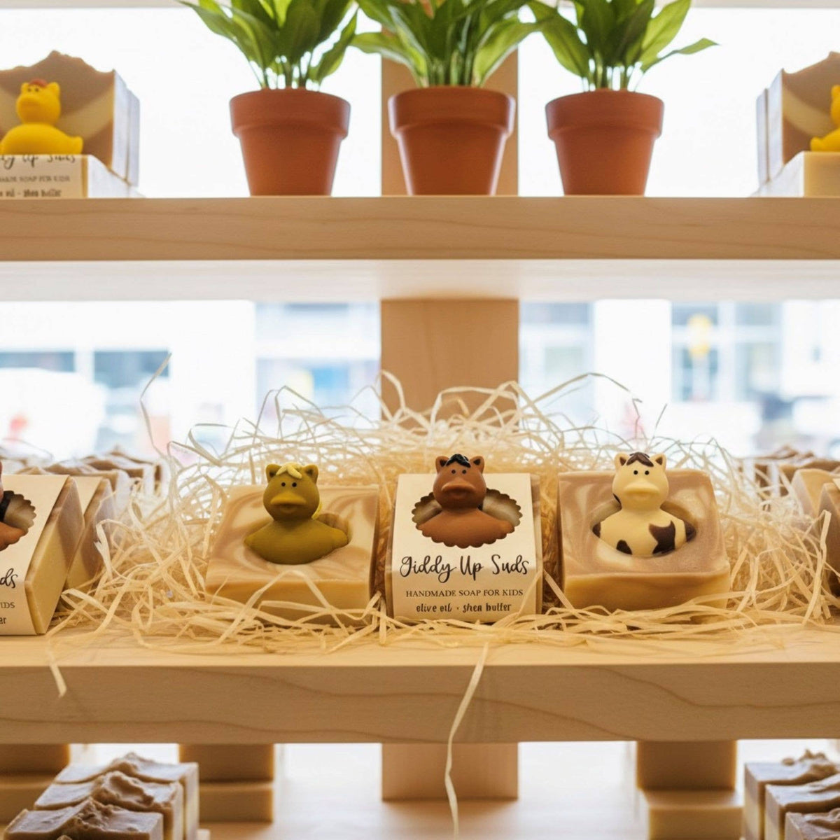 Giddy-Up Suds Handmade Novelty Soap Bar VEGAN COLD PROCESS