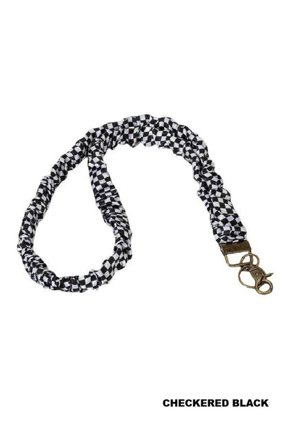 Trendy Scrunchie Lanyard
