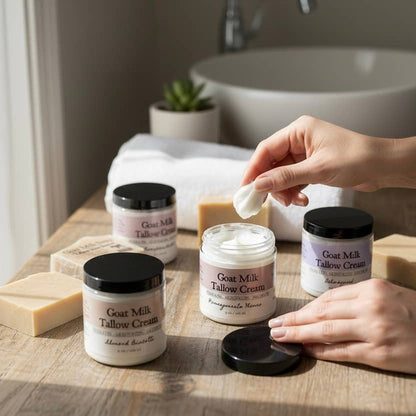 Goat Milk Tallow Cream - Lavender Fields