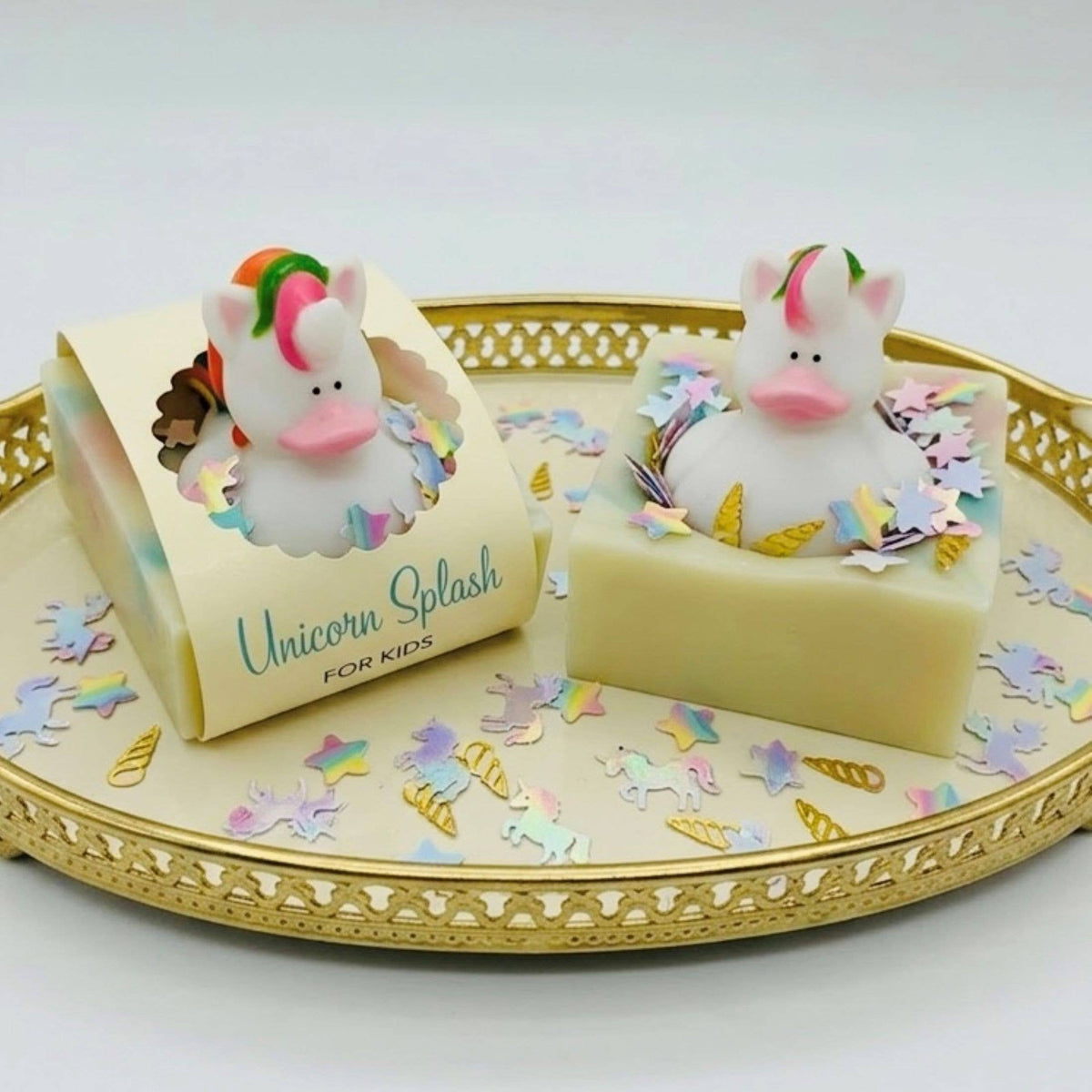 Unicorn Splash Handmade Novelty Soap Bar VEGAN