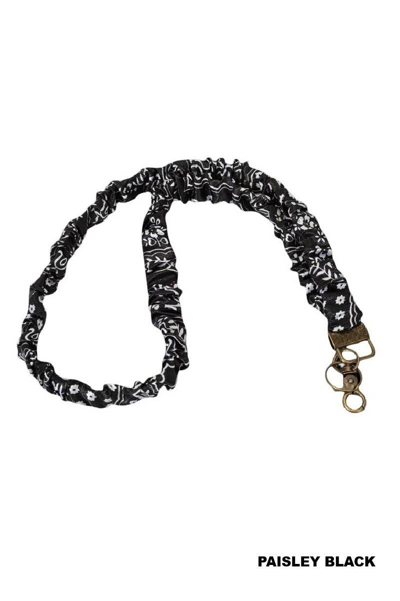 Trendy Scrunchie Lanyard