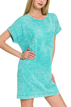 Premium Cotton Washed T-shirts Dress