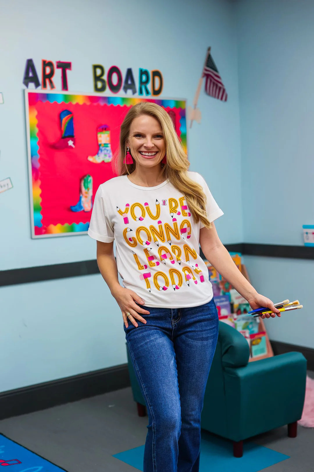 You’re Gonna Learn Today Graphic Tee