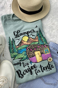 Glamper Way too Boujee for Tents