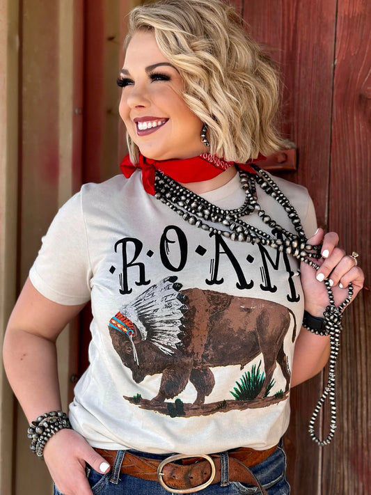 Roam Buffalo Tee