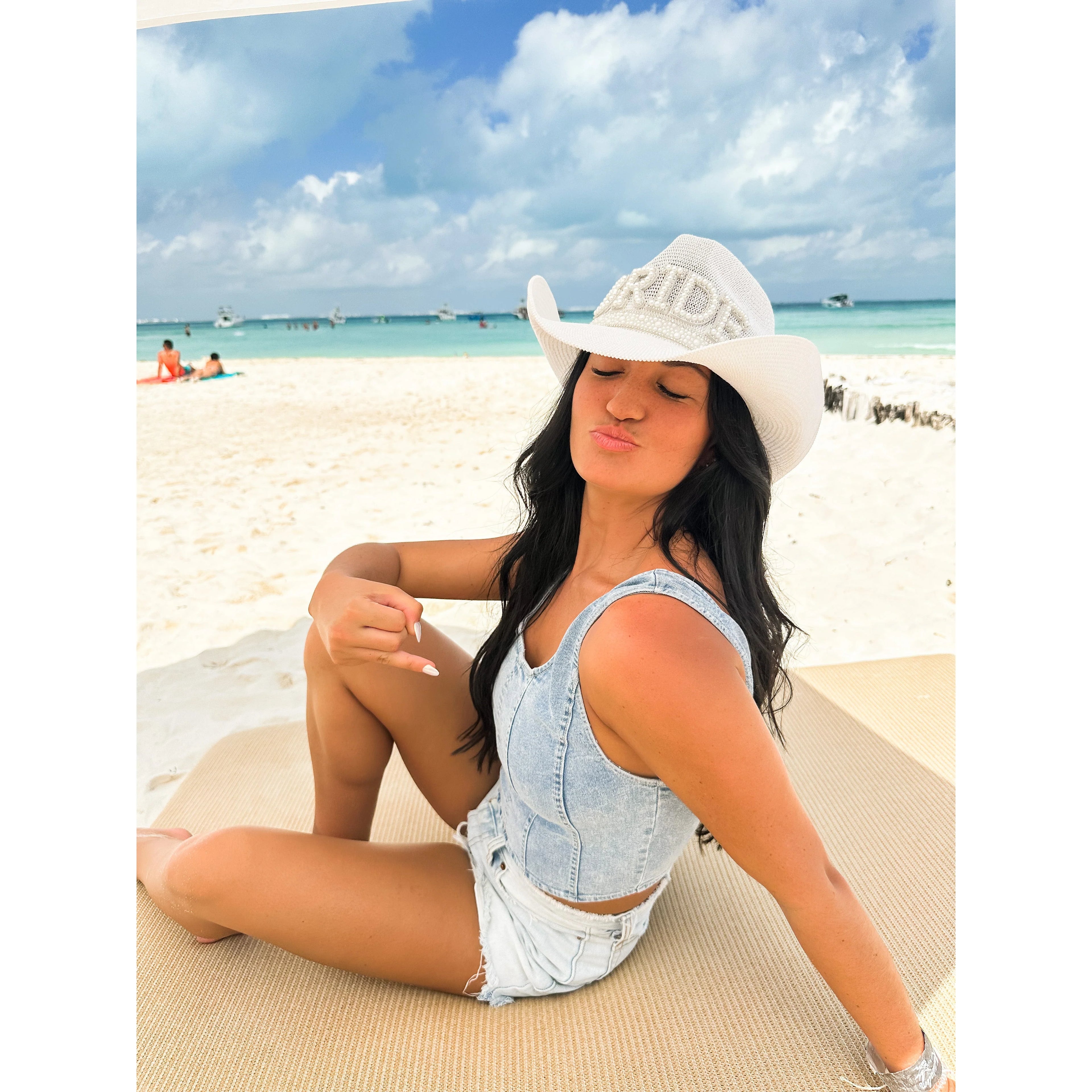 CC Bride Bling Cowboy Hat