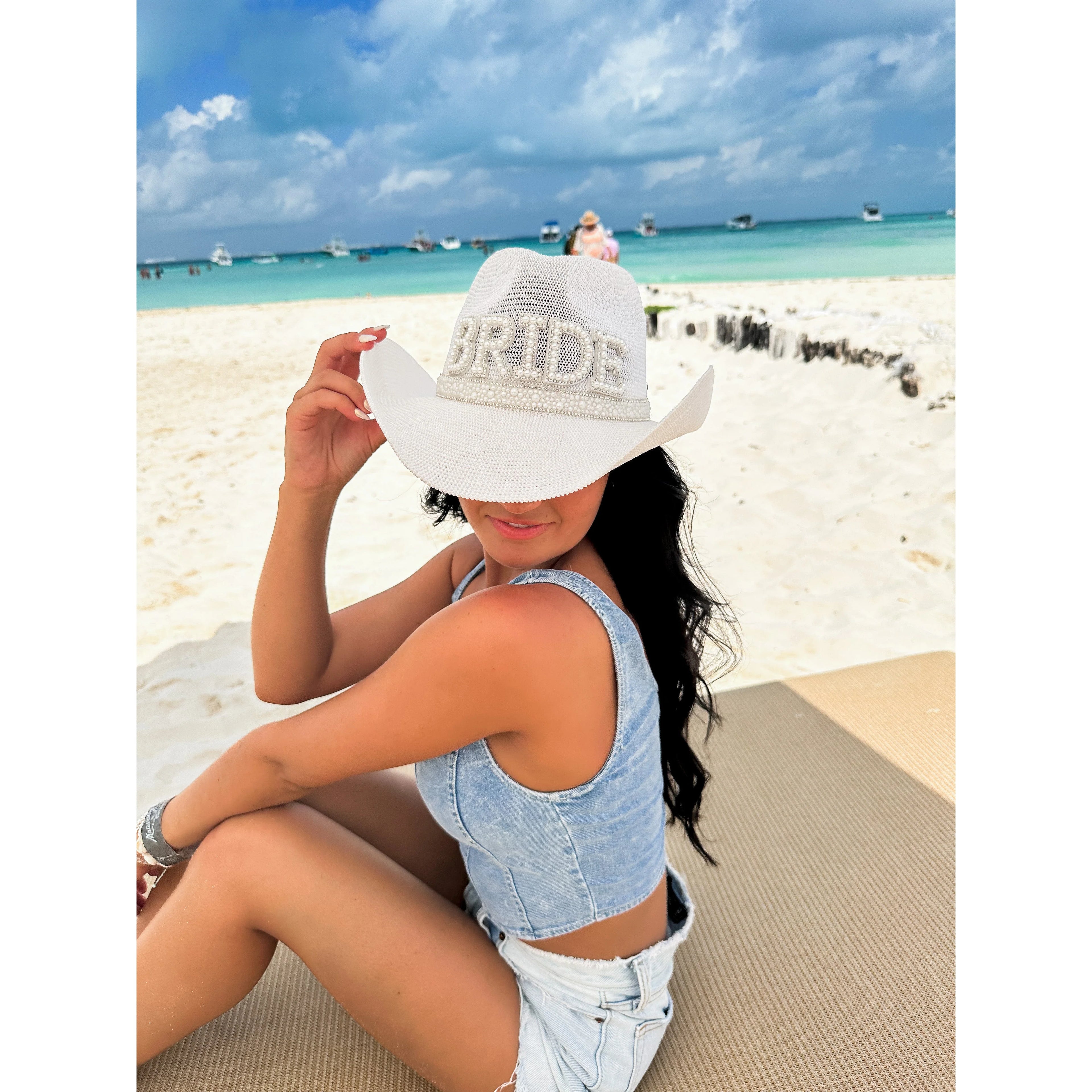 CC Bride Bling Cowboy Hat