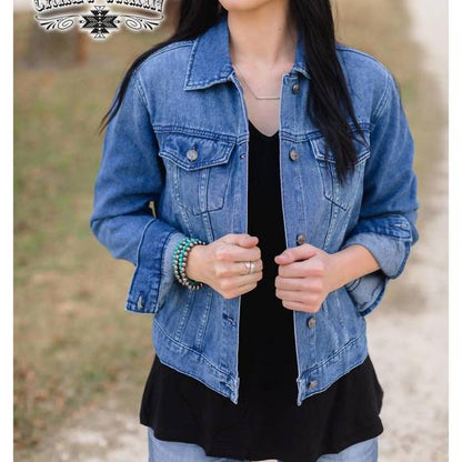 Crazy Train Night Moves Denim Jacket