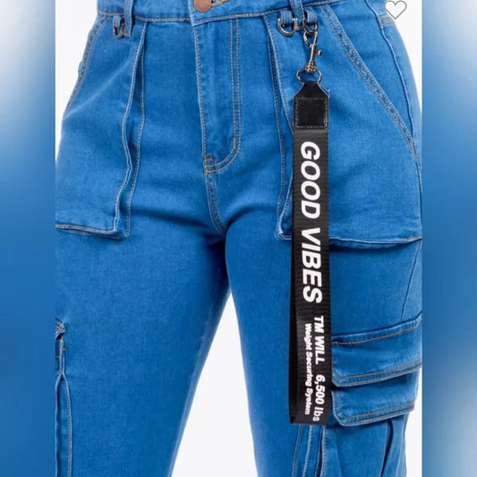 American Bazi Utility Cargo Jeans