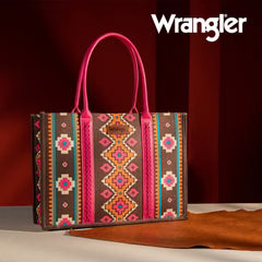 Wrangler Aztec Pink Tote