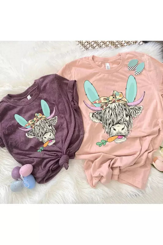 Easter Shaggy Cow