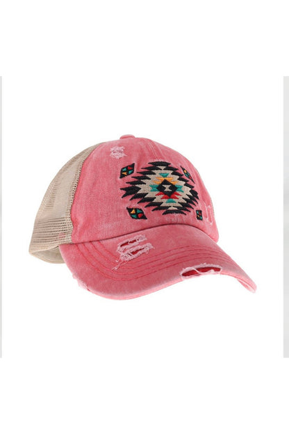 CC Beanie Aztec Ball Caps