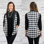 Buffalo Plaid Reversible Vest