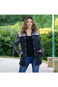 Sunshine Rodeo Leopard Sequin Shacket