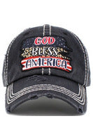 God Bless The USA Hats