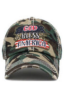 God Bless The USA Hats